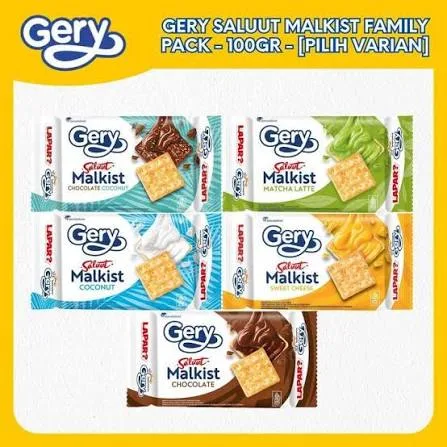 Gery Saluut Biscuit 100gr - Matcha